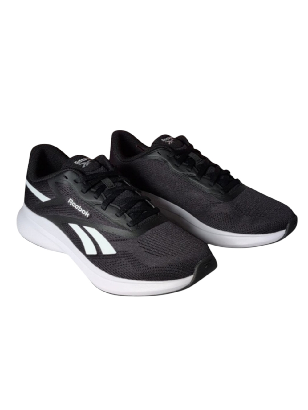 Reebok Energen Run 4 Lightweight Athletic Running Shoes Black & White Size 8